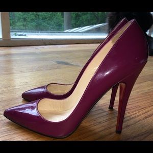 Christian Louboutin Magenta Pigalle Sz.39 HP❤️